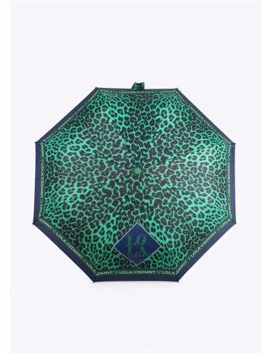 Paraguas animal print verde...